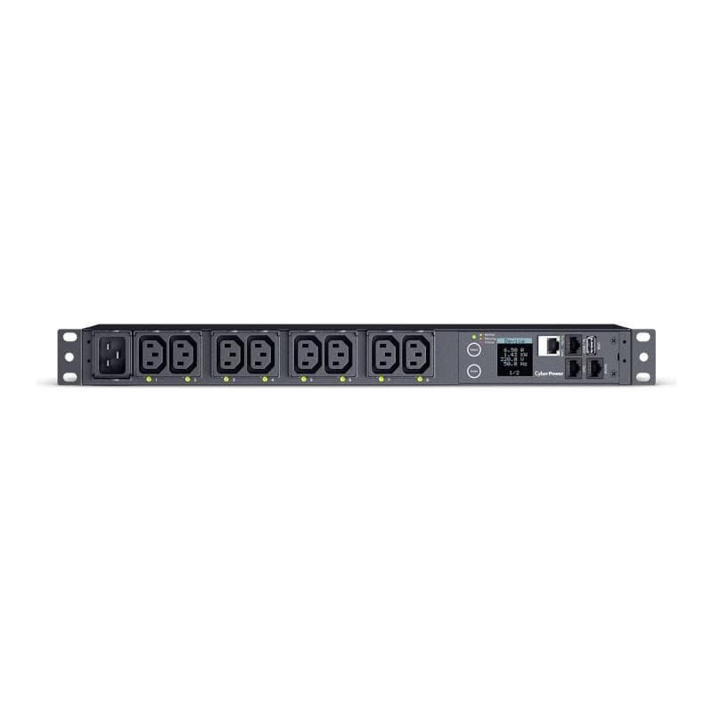CYBERPOWER SYSTEMS Switched 230V/20A 1U 8x IEC-320