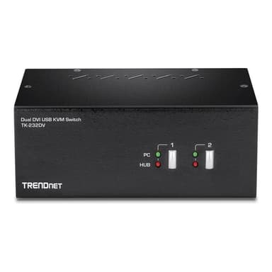 TRENDNET 2-PORT DVI KVM SWITCH