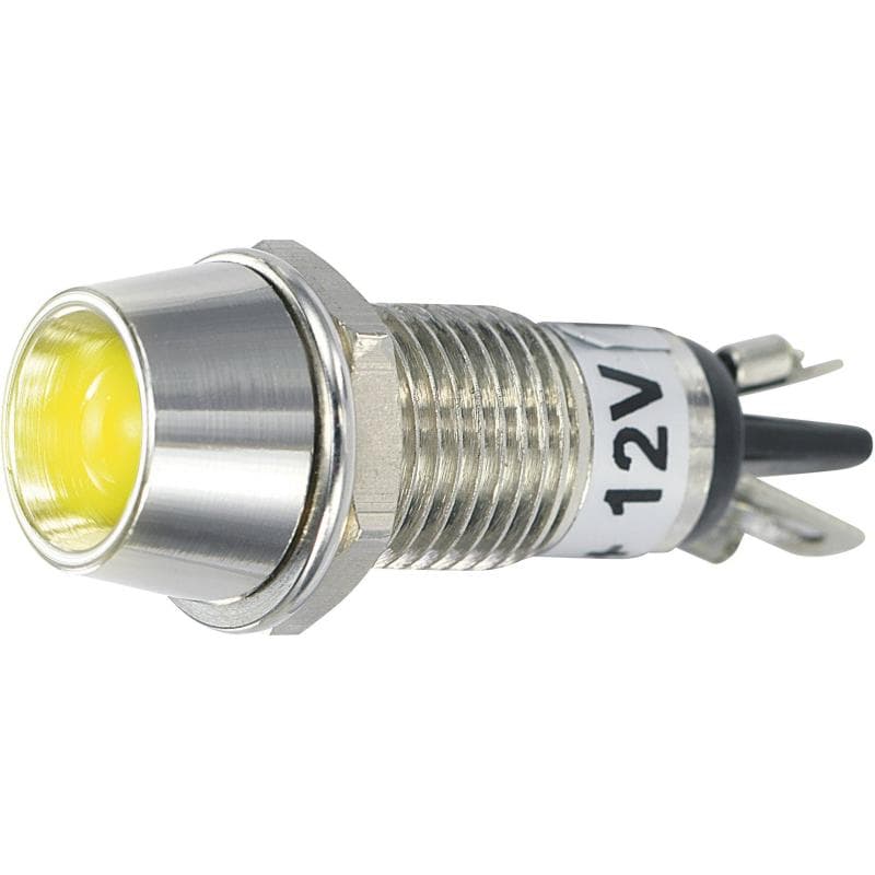TRU COMPONENTS LED-Signalleuchte Gelb 12 V/DC TC-R9-115L 12 V YELLOW