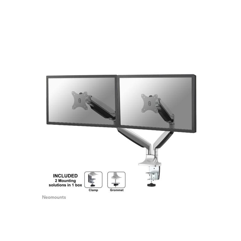 NEOMOUNTS Tischhalterung für zwei Flachbildschirme bis 32″ (82 cm)