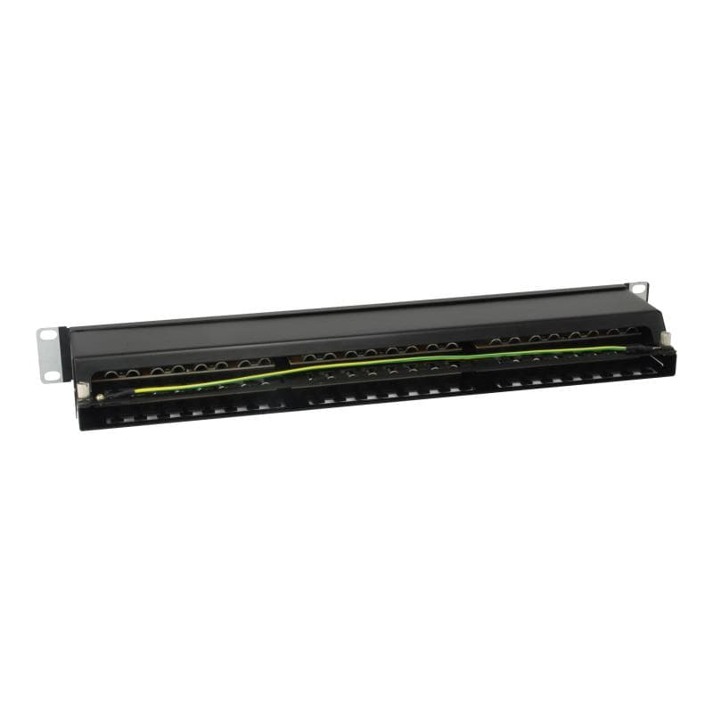 EQUIP Patchpanel 48x RJ45 Cat6  19″ 1HE schwarz