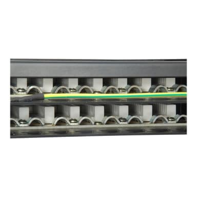 EQUIP Patchpanel 48x RJ45 Cat6  19″ 1HE schwarz