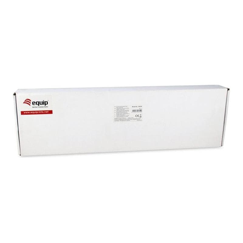 EQUIP Patchpanel 24x RJ45 Cat6  19″ 1HE grau