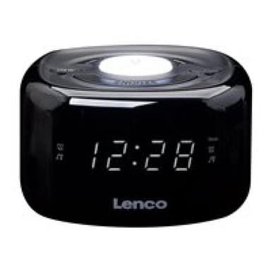 LENCO CR-12 UKW Radiowecker Schwarz