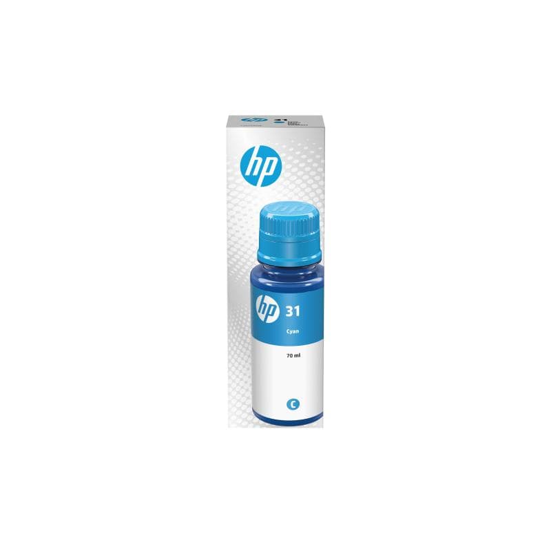 HP 31 70-ml Cyan Original Ink Bottle