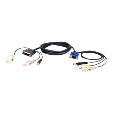 ATEN VGA USB to DVI KVM Cable 2L-7DX3U 3m