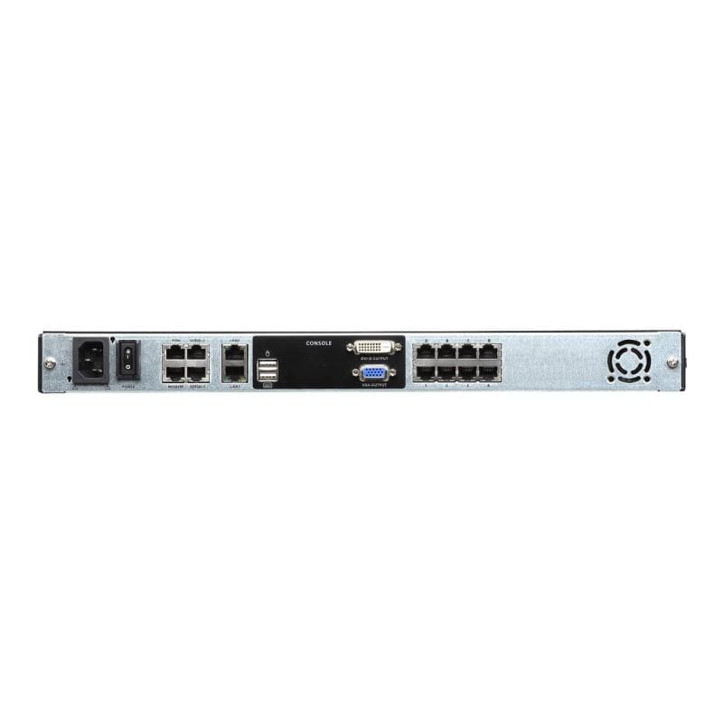 ATEN 8-Port 19ö LCD CAT5e/6 KVM over IP Switch (Dual Rail) DE