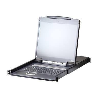 ATEN 8-Port 17″ LCD KVM Switch (USB - PS/2 VGA) GB