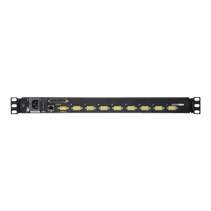 ATEN 8-Port 17″ LCD KVM Switch (USB - PS/2 VGA) GB