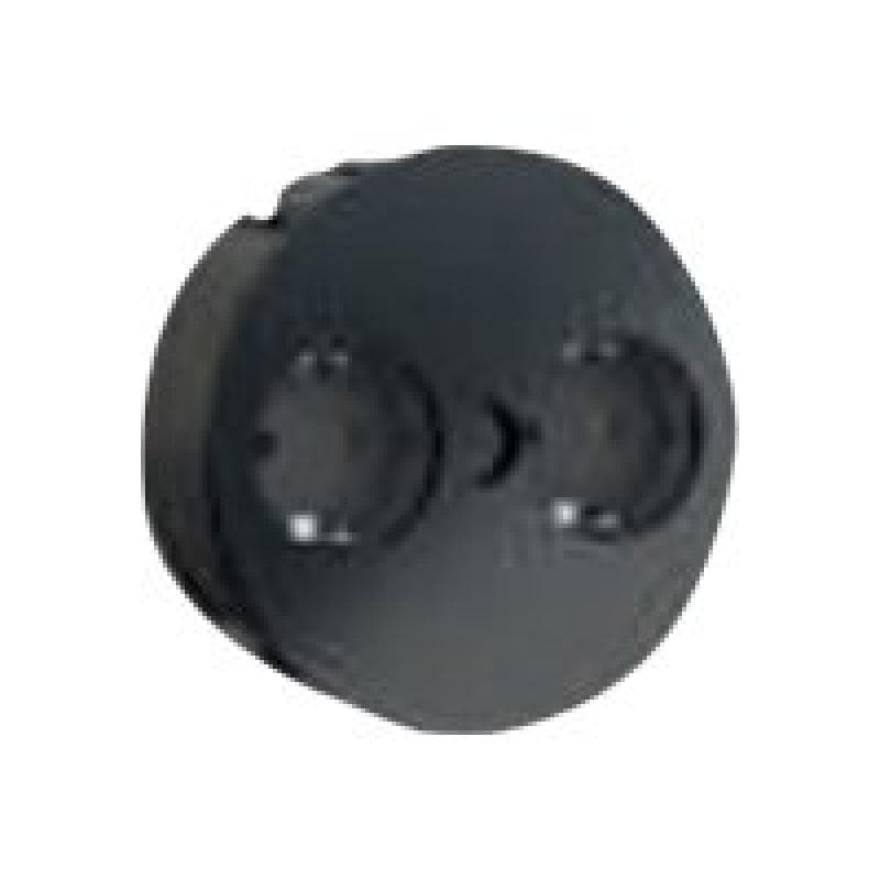 BACHMANN TWIST 2xCEE7/3 2,0m AEH 931.150 schwarz 30GE seidenmatt