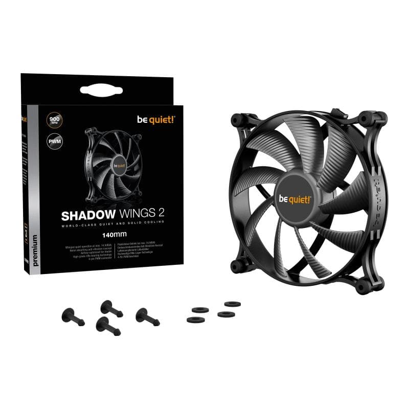 BE QUIET Lüfter be quiet! 140*140*25  Shadow Wings 2 PWM