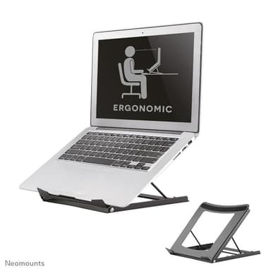 NEOMOUNTS Tischständer für Notebook und Tablets - Schwarz