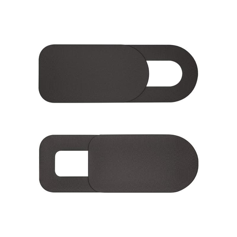 INLINE Webcam Slider Abdeckung, schwarz, 2er Pack