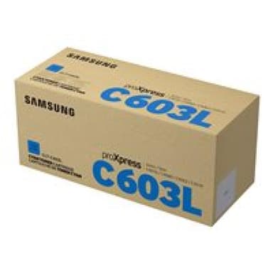 SAMSUNG Toner CLT-C603L SU080A Original Cyan 10000 Seiten