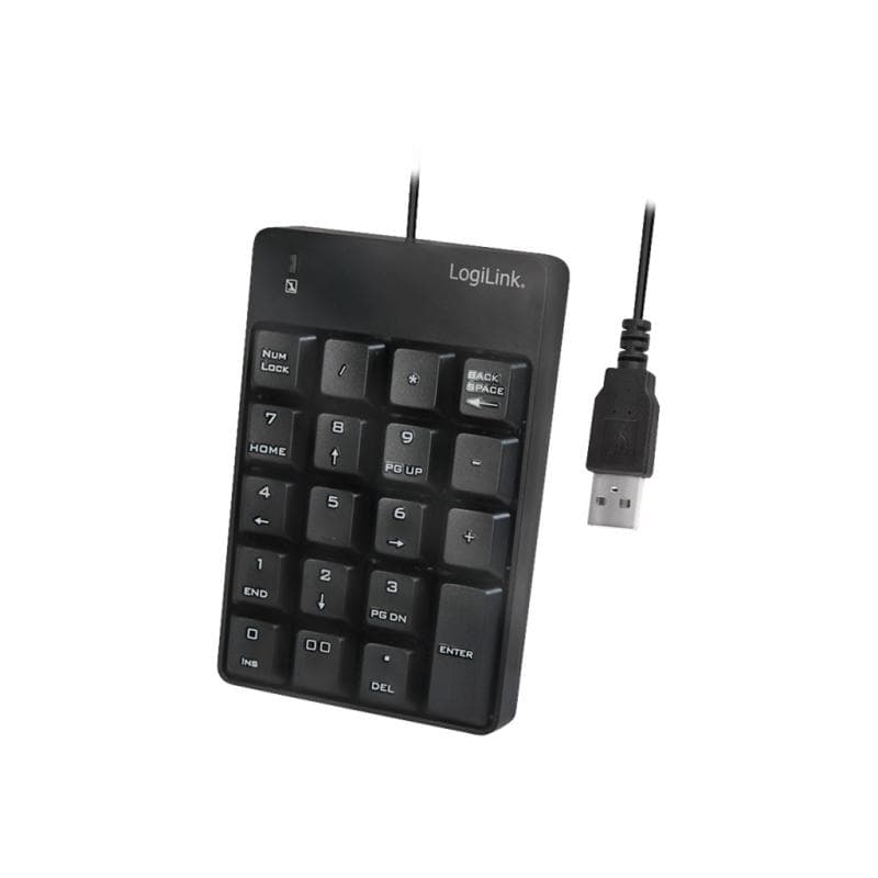 LOGILINK USB-Nummernblock ID0184 Schwarz