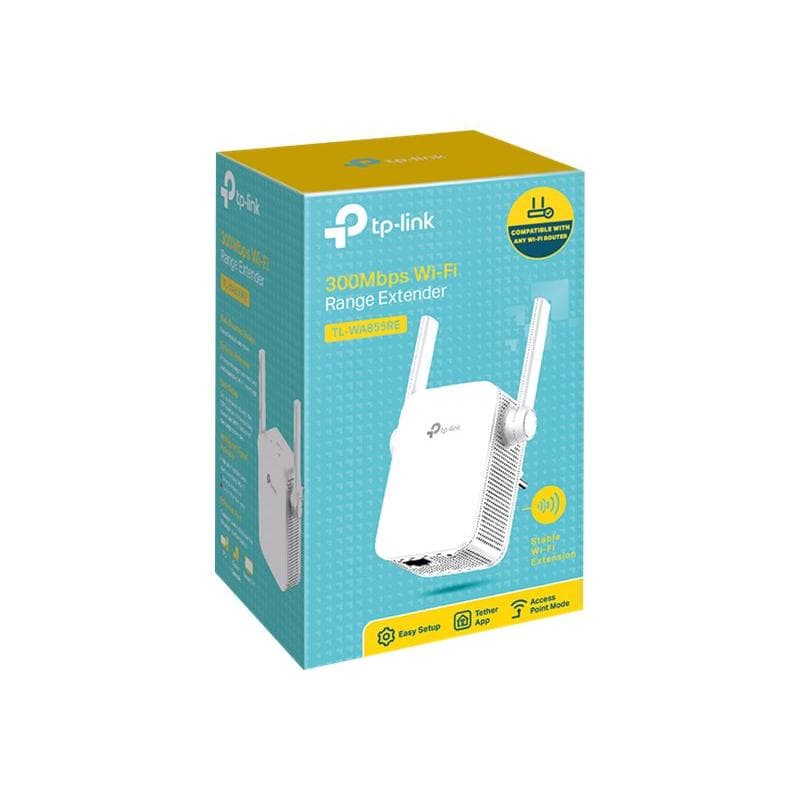 TP-LINK TL-WA855RE V2 WLAN Repeater 300 MBit/s 2.4 GHz
