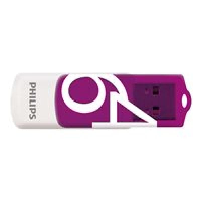 PHILIPS USB-Stick 64GB 2.0 USB Drive Vivid purple