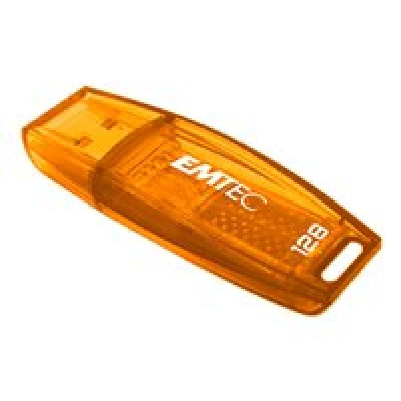 EMTEC USB-Stick 128GB EMTEC  C410 USB 2.0 Color Mix orange
