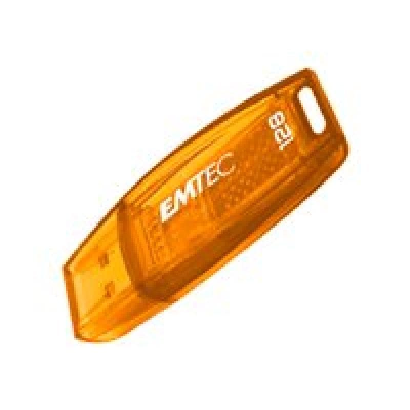 EMTEC USB-Stick 128GB EMTEC  C410 USB 2.0 Color Mix orange
