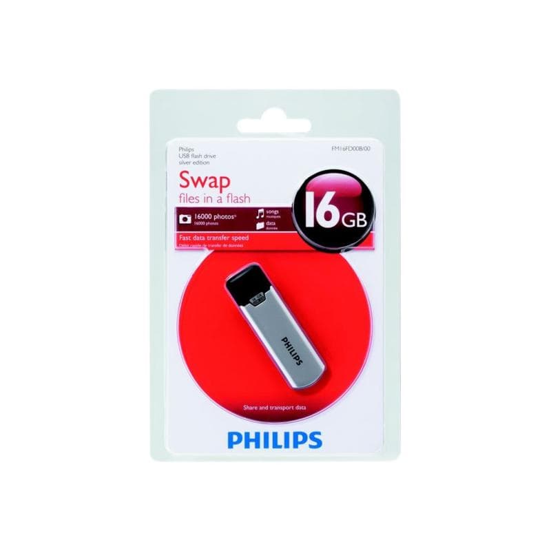 PHILIPS USB-Stick 16GB 3.0 USB Drive Vivid super fast blue