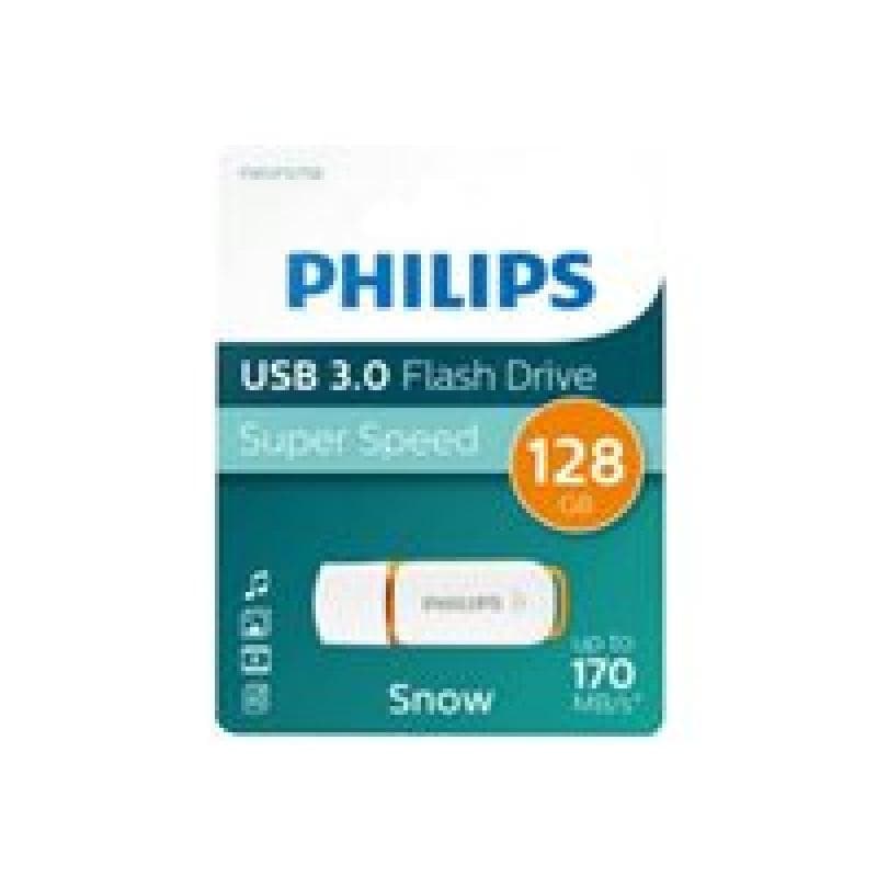 PHILIPS USB-Stick 128GB 3.0 USB Drive Snow super fast brown