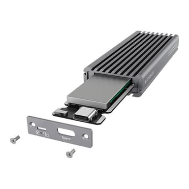 RAIDSONIC ICY BOX IB-1817M-C31 Externes Gehaeuse fuer M.2 NVMe SSD mit USB3.1 Type-C bis zu 10Gbits