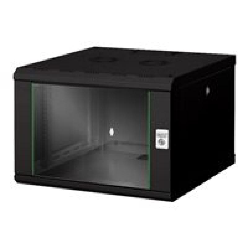 DIGITUS 7HE Wandgehäuse Unique 420x600x600mm Farbe Schwarz RAL 9005