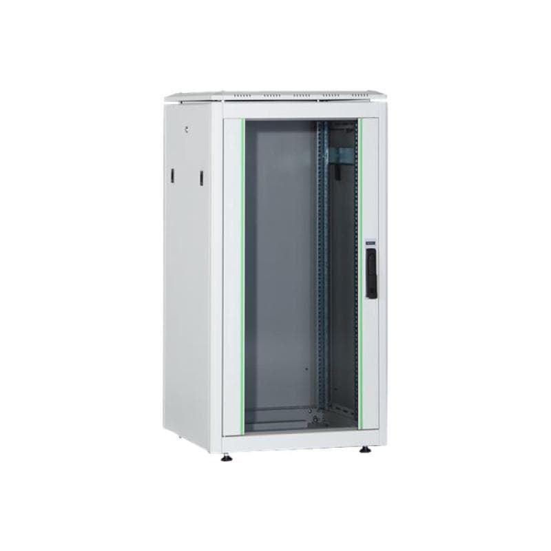 DIGITUS 26U Netzwerkschrank Unique 1342x800x800mm Farbe Grau RAL 7035