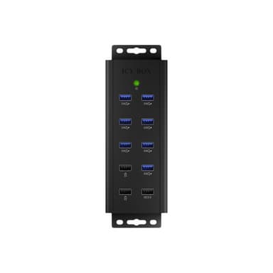 RAIDSONIC Hub 7-Port IcyBox USB 3.0 IB-HUB1703-QC3 inkl. 3 Ladeports
