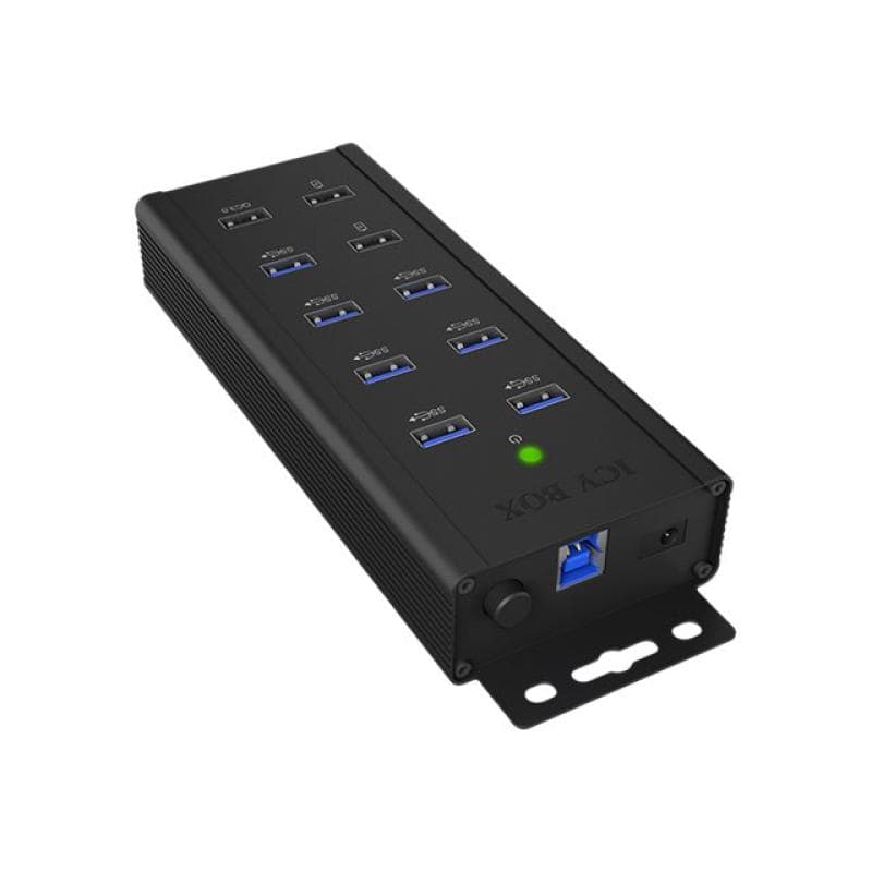 RAIDSONIC Hub 7-Port IcyBox USB 3.0 IB-HUB1703-QC3 inkl. 3 Ladeports