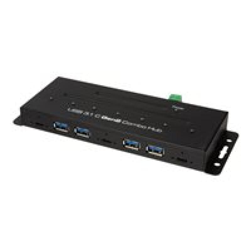 LOGILINK USB 3.1 HUB 7-port Combo Gen 2, Metall
