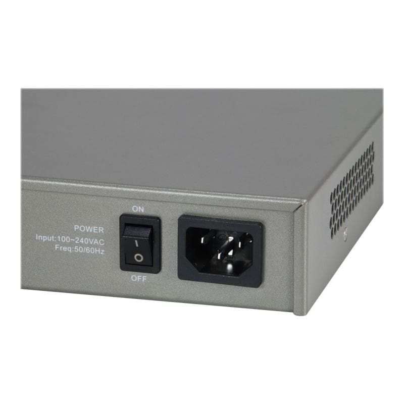 LEVEL ONE Switch  8x GE GTL-2091 12xGSFP 19″