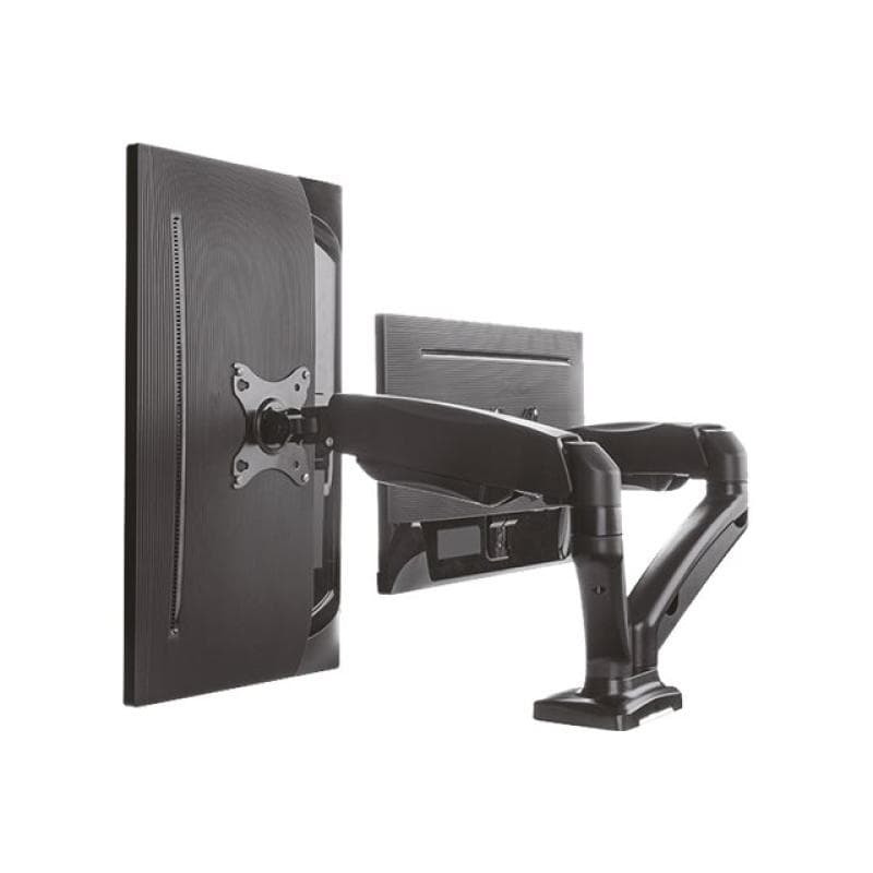 RAIDSONIC Monitorständer IcyBox 2 Monitore bis zu 27″/6.5kg + Tischhalter