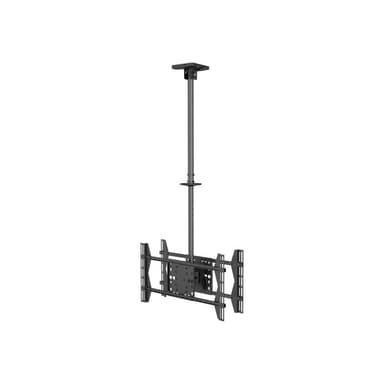 EQUIP Deckenhalterung 32″-65″ Flat Screen schwarz Dual
