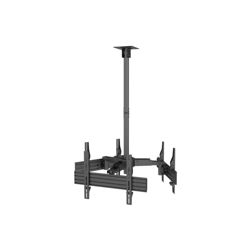 EQUIP Deckenhalterung 32″-65″ Flat Screen schwarz Triple