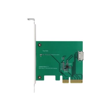 DELOCK PCIe x4>1xint.OCuLink SFF-8612-LP