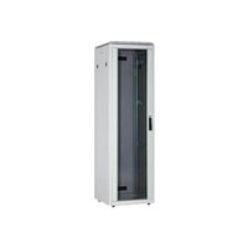 DIGITUS 32U Unique Netzwerkschrank 600x600mm Glastür Grau
