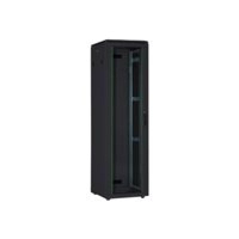 DIGITUS 32U Unique Netzwerkschrank 600x800mm Glastür Schwarz