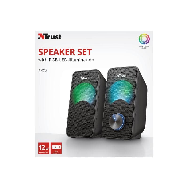 TRUST Arys RGB 2.0 Speaker Set