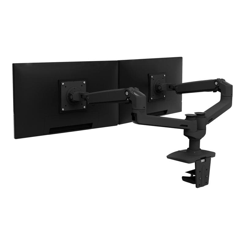 ERGOTRON LX Montagearm fuer 2 Monitore nebeneinander bis 68,6cm 27Zoll max.18kg Reichweite von bis z