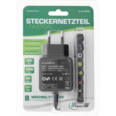 INLINE - Netzteil - Wechselstrom 100-240 V - 15 Watt