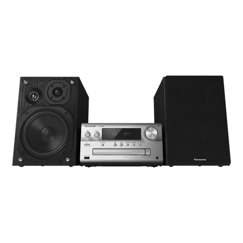 PANASONIC SC-PMX94EG-S CD-Mikrosystem mit DAB+ und optischem Eingang silber