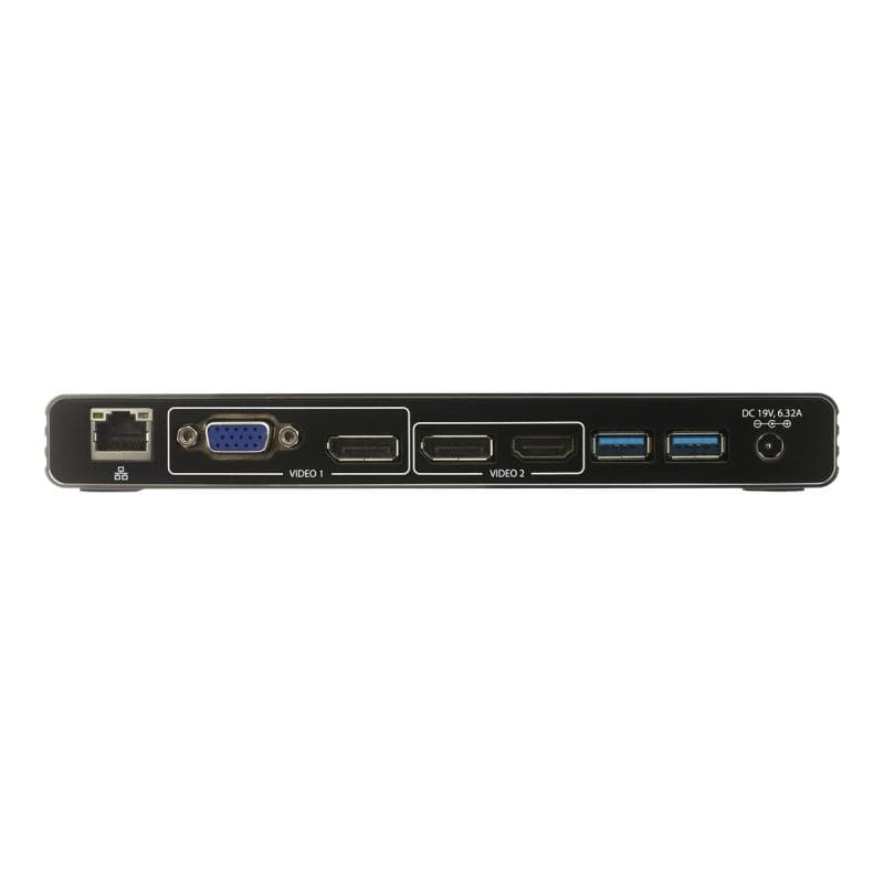 STARTECH.COM Thunderbolt 3 Dockingstation - Mac & Windows - Dual 4K 60Hz - 85W Power Delivery