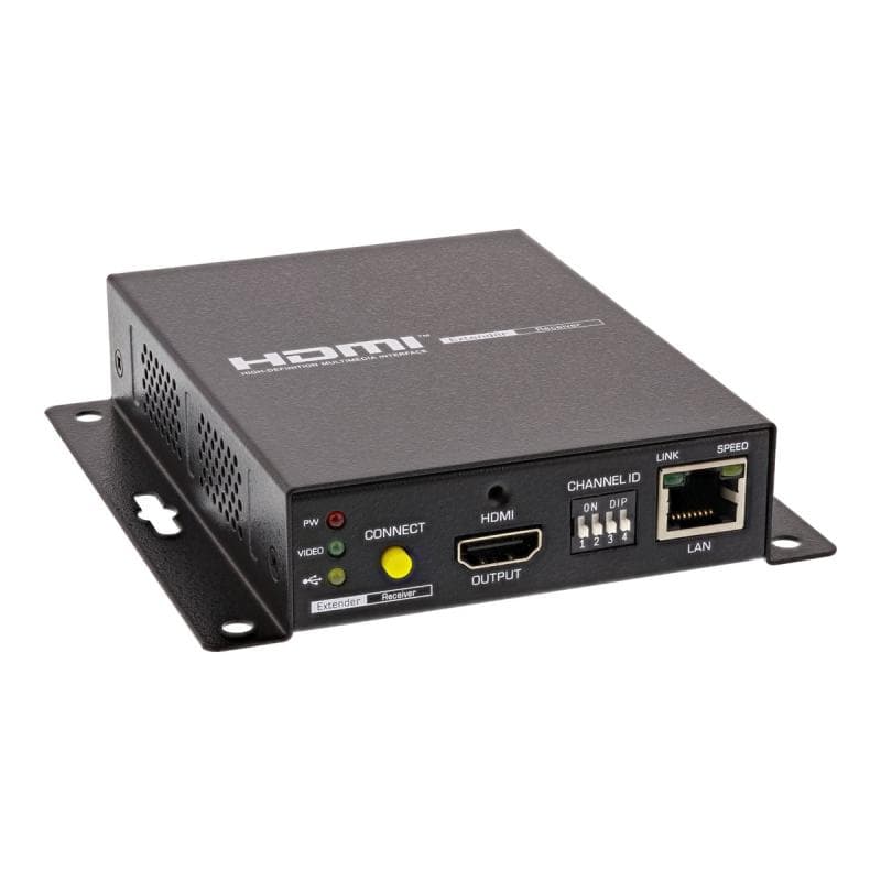 INLINE HDMI USB KVM over IP Extender - KVM-/Audio-/USB-Extender - bis zu 100 m (64601)