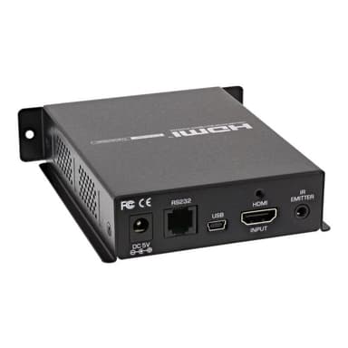 INLINE HDMI USB KVM over IP Extender - KVM-/Audio-/USB-Extender - bis zu 100 m (64601)