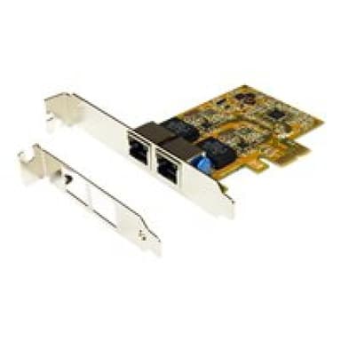 EXSYS PCI-EXPRESS Ethernet Karte 2Gigabit