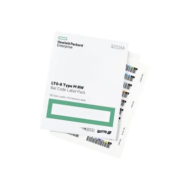 HP LTO 8 Barcodelabel-Pack Ultrium