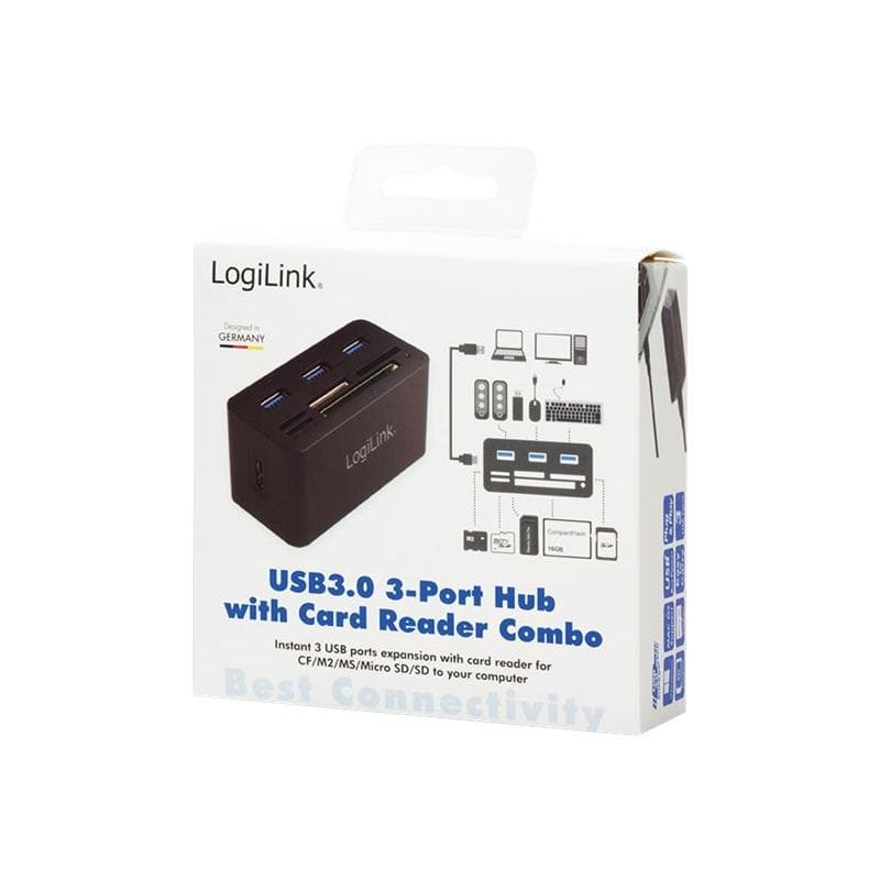 LOGILINK Cardreader All-in-One bl