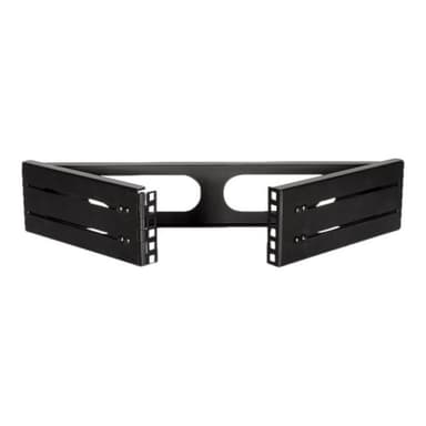 LOGILINK 19″ Wandhalterung 2 HE, schwarz