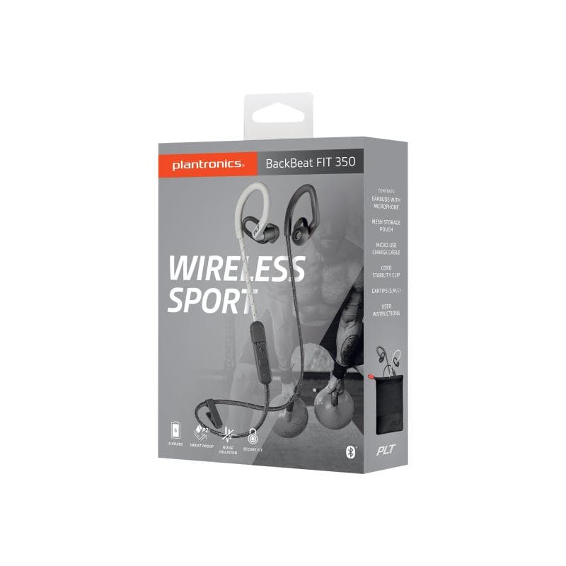 PLANTRONICS Backbeat FIT 350 grau